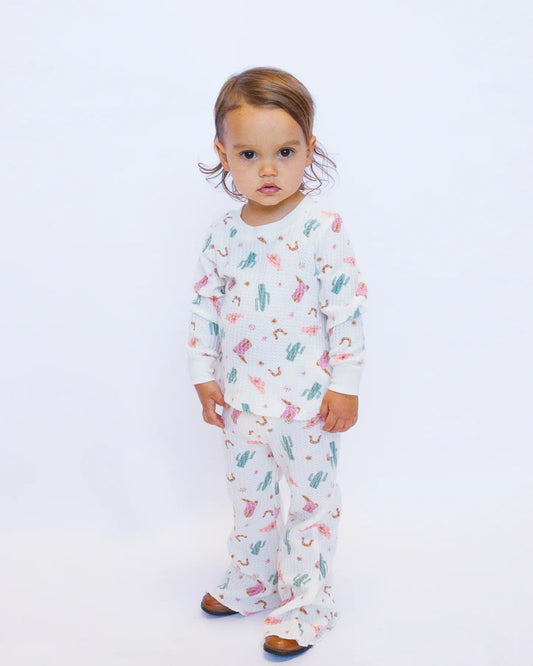 Melanie Thermal Bell Bottom