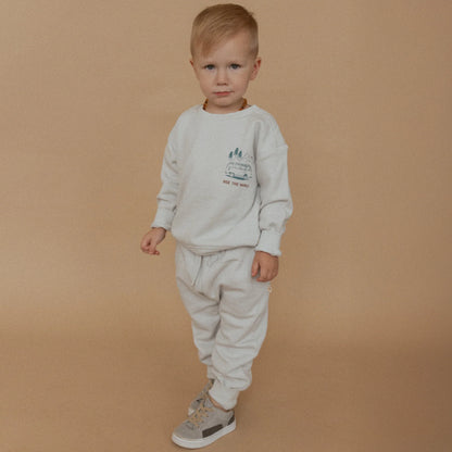 Organic Fleece Sweatshirt - Travel