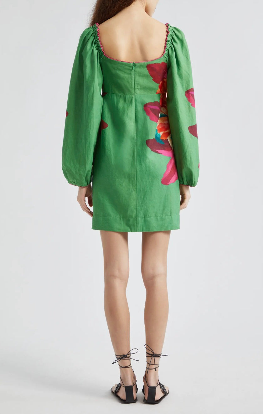 Tropicart Green Mini Dress