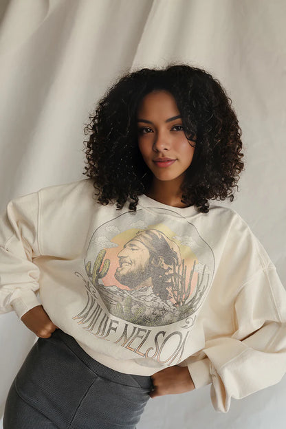 Willie Nelson Wild West Sweatshirt